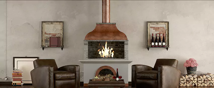Thelin Hearth Products Providence Pellet Insert Fireplace Installation in Cedar Park, TX