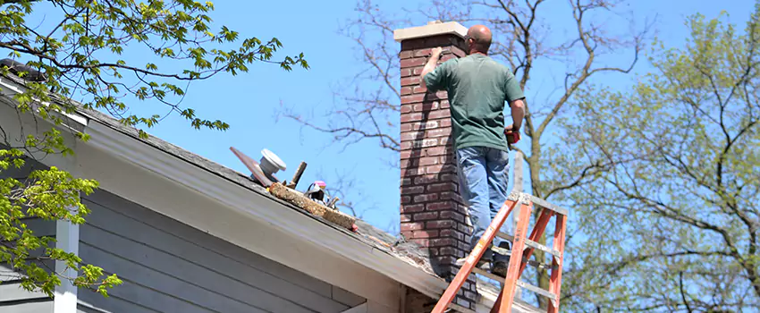 Vinyl and PVC Chimney Flashing Installation in Cedar Park, TX