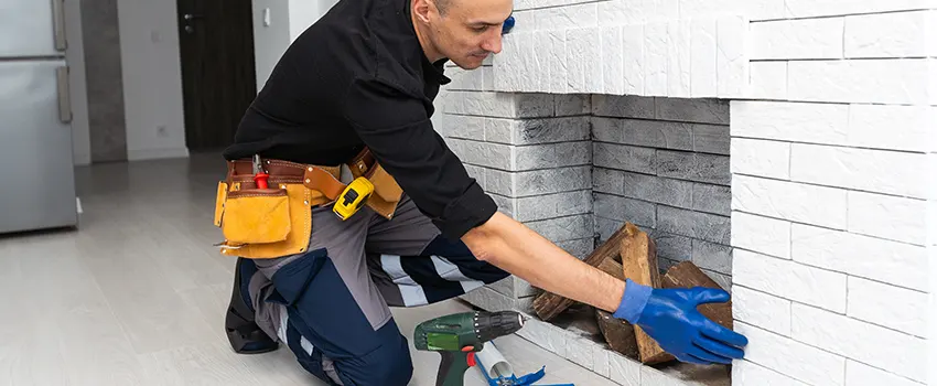 Fireplace Damaged Damper Frame Repair Services in Cedar Park, Texas