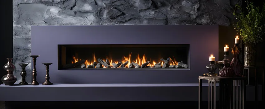 Ember Bed for Ventless Gas Fireplace in Cedar Park, TX